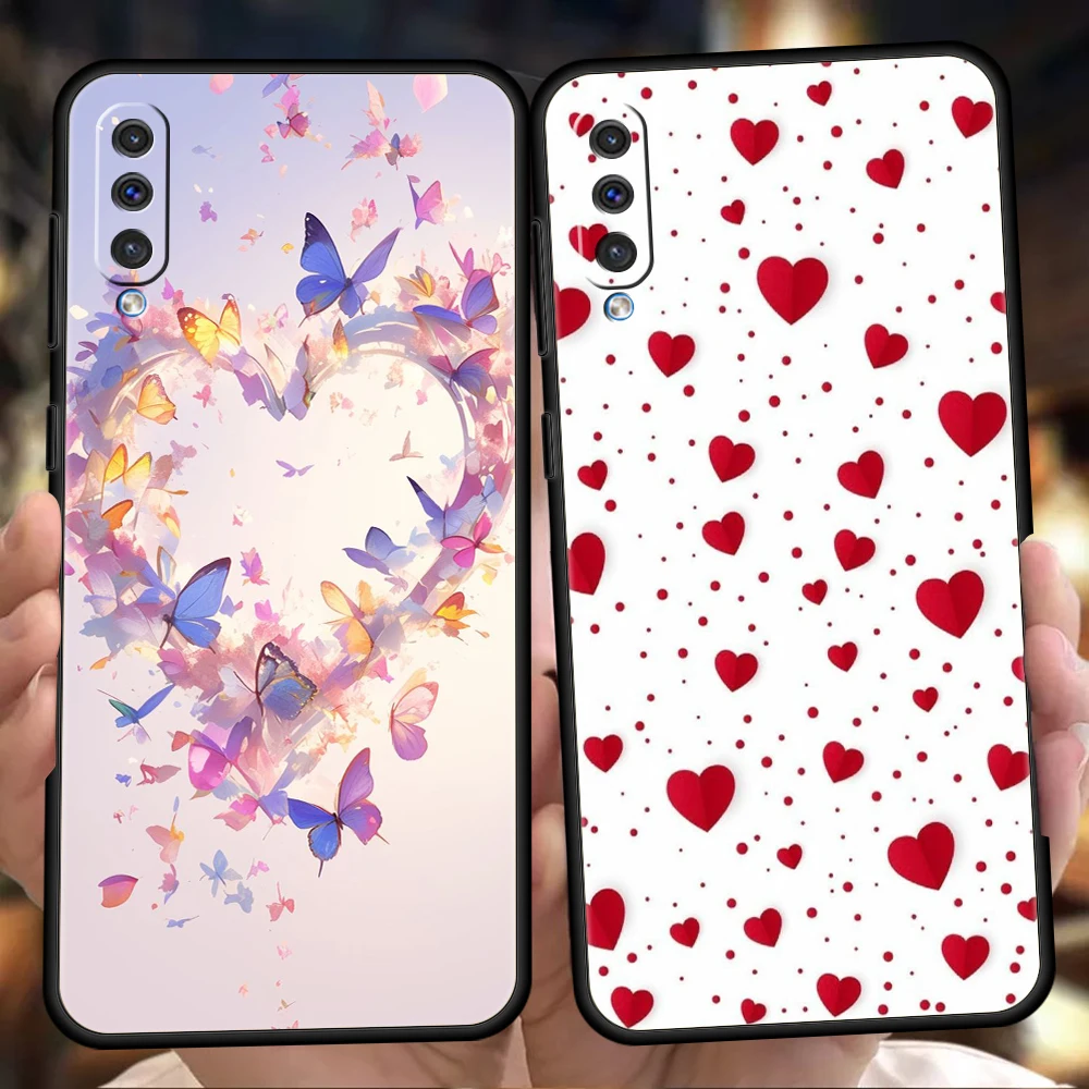 Love Heart Design Phone Case - Stylish & Protective Cover