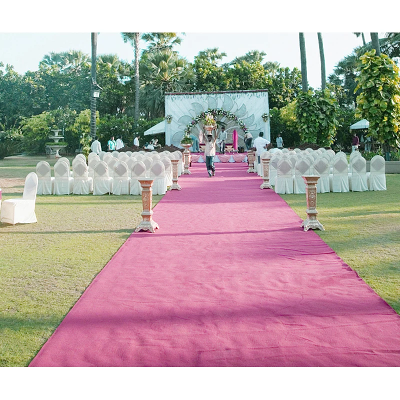 Pink Wedding Carpet, Party Hallway, Proposal Ceremony, Hotel Runway Luxury Carpet, Birthday Party Decoration