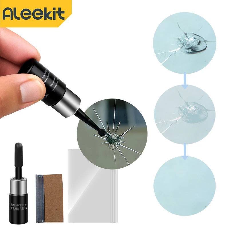 Car Windshield Repair Glue Car Window Repair Resin Kit Windscreen