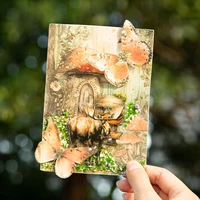 Yoofun 30sheets Vintage Dream Forest Scene Craft Material Paper Collage Scrapbooking Background Planner Decor Papers 2
