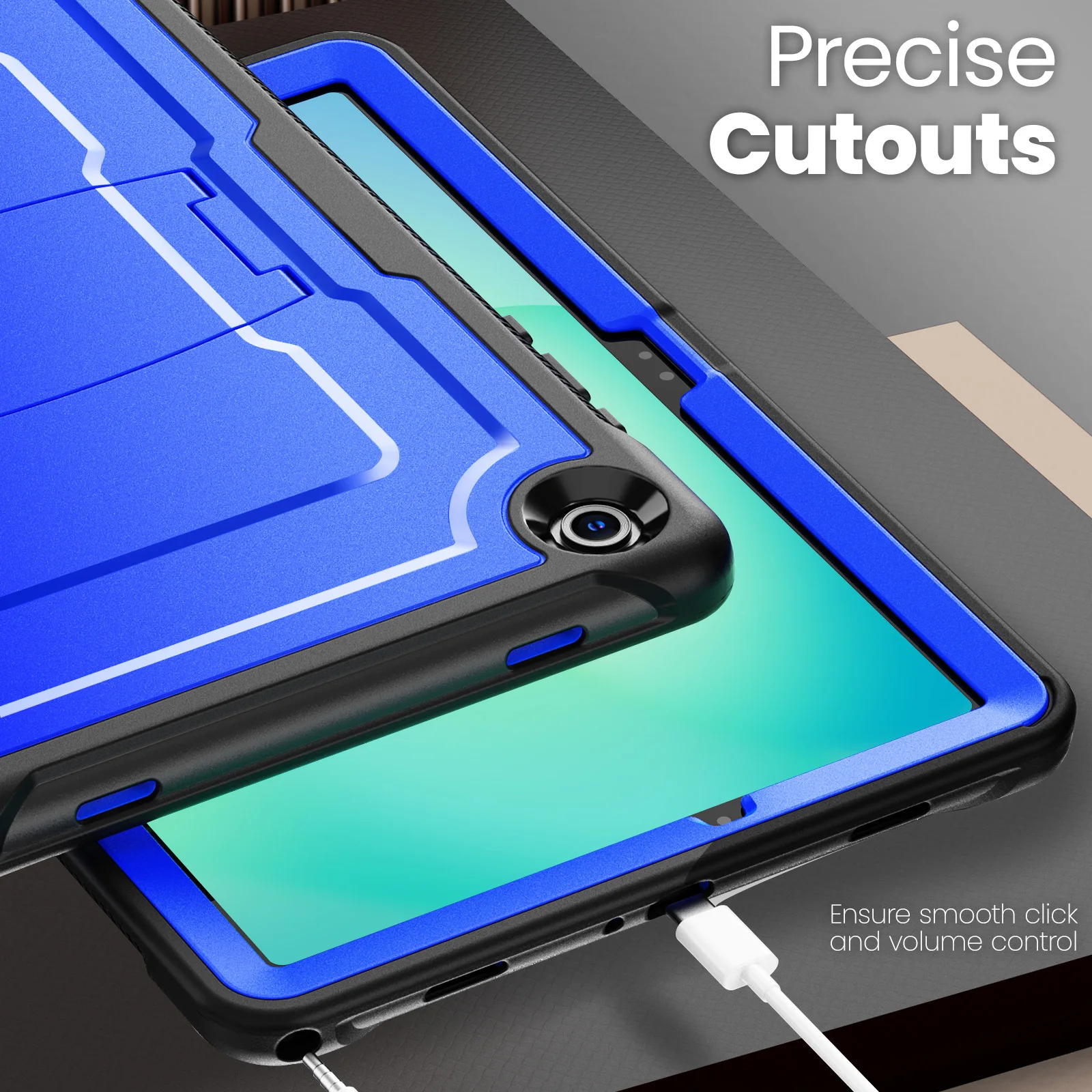 Heavy Duty 11 Tablet Protective Stand Case