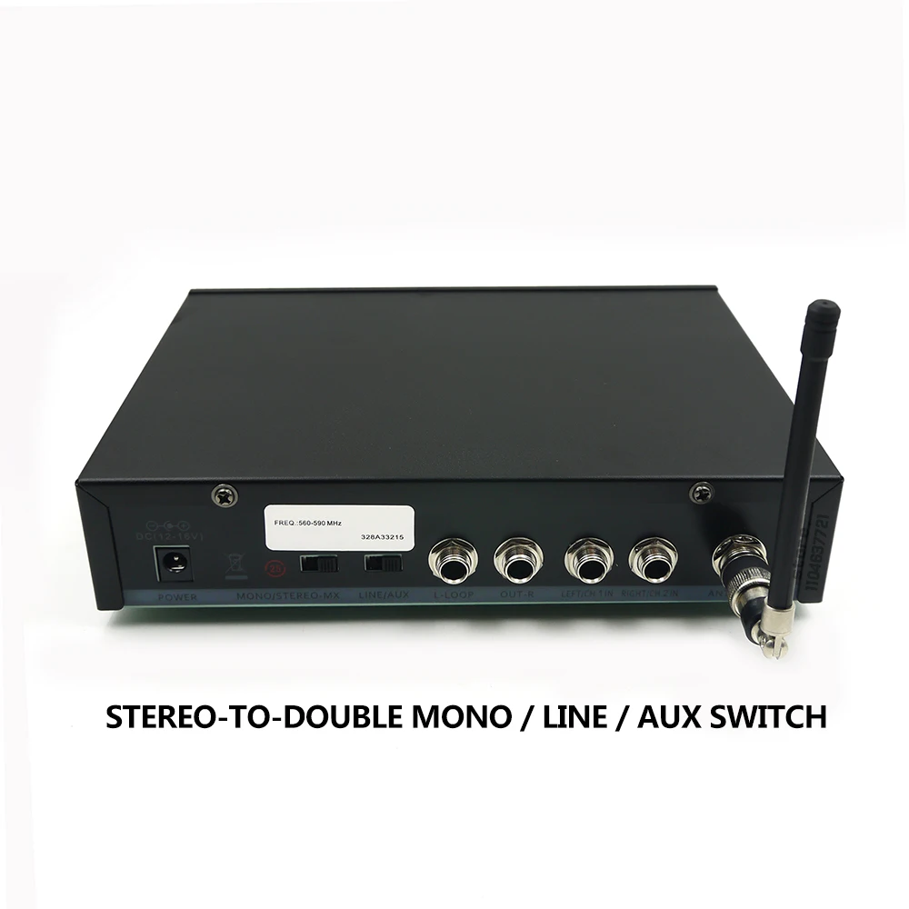 PSM300 In Ear Wireless Monitoring System Professional Stereo Monitoring Equipment for Live Stage Performance Band Accompaniment