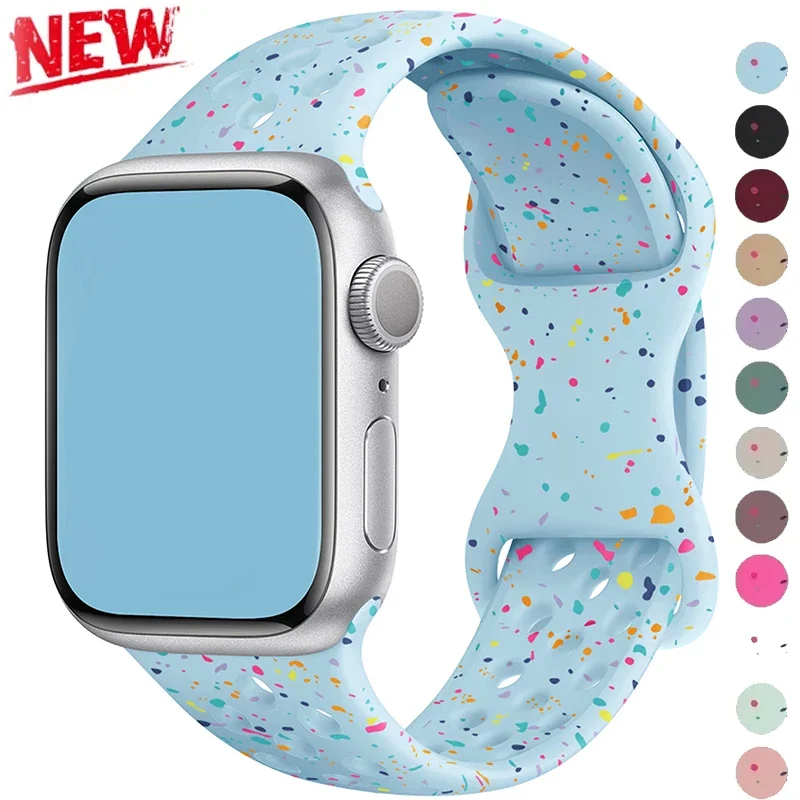Breathable Sport Silicone Strap