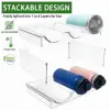 Wine Rack for Refrigerator Water Bottle Organizer Storage Rack, Holder for Kitchen Cabinet  Tumbler Mug Cup Organizer 3
