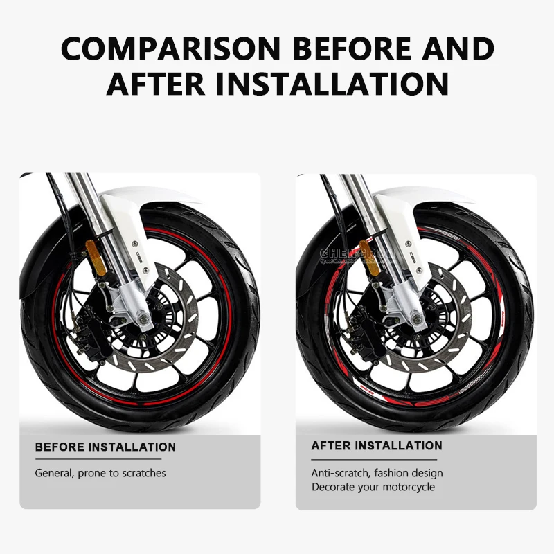 12Pcs   ƼĿ Macbor Shifter MC1 125 Stormer R 125 ׼  17 ġ  Ʈ  Ÿ̾ Į