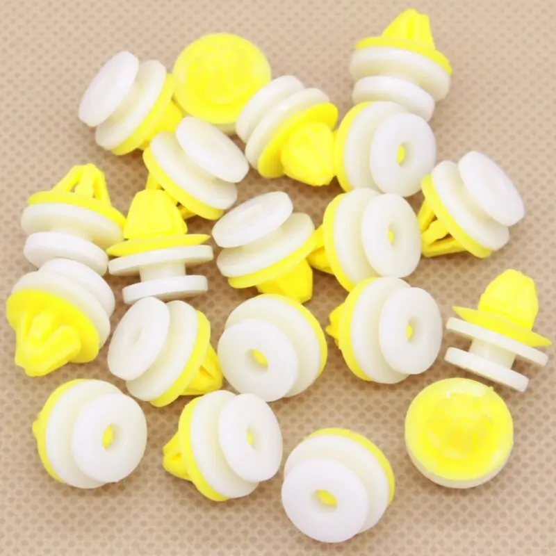 

30Pcs Brand New Retainer Nylon Fit For 2008-2015 LR2 Door Cladding Fastener Clips DYC500030 Interior Accessories