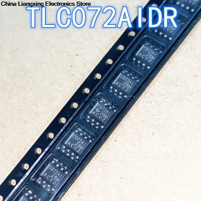 

1PCS-10PCS 100% original authentic TLC072AIDR SOP-8 TLC072 SOP8 amplifier chip