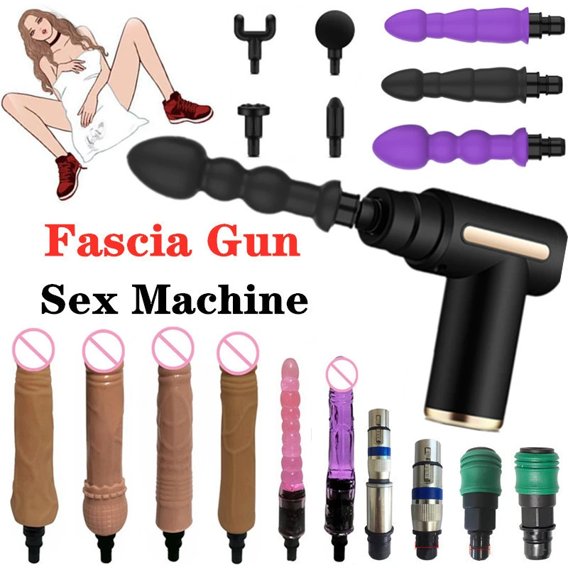 Funny Adult Toys Sex Machine Orgasm Thrusting Vibrator Dildo Sex Toys  Fascial Gun Muscle Relax Body Massage Accessories Women - Dildos -  AliExpress
