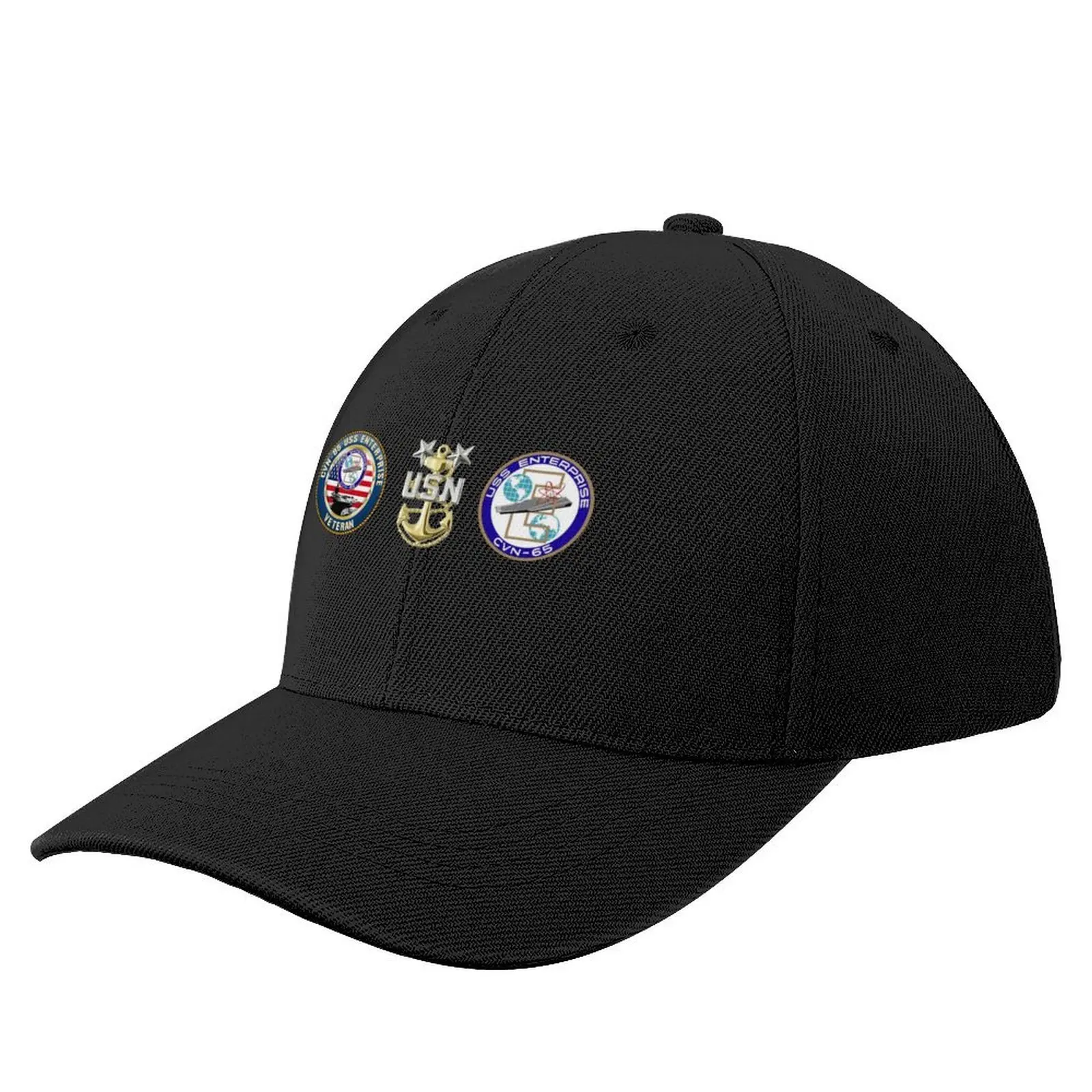 

CVN-65 USS EnterpriseCap Baseball Cap Rugby Beach Outing Horse Hat Woman Men's