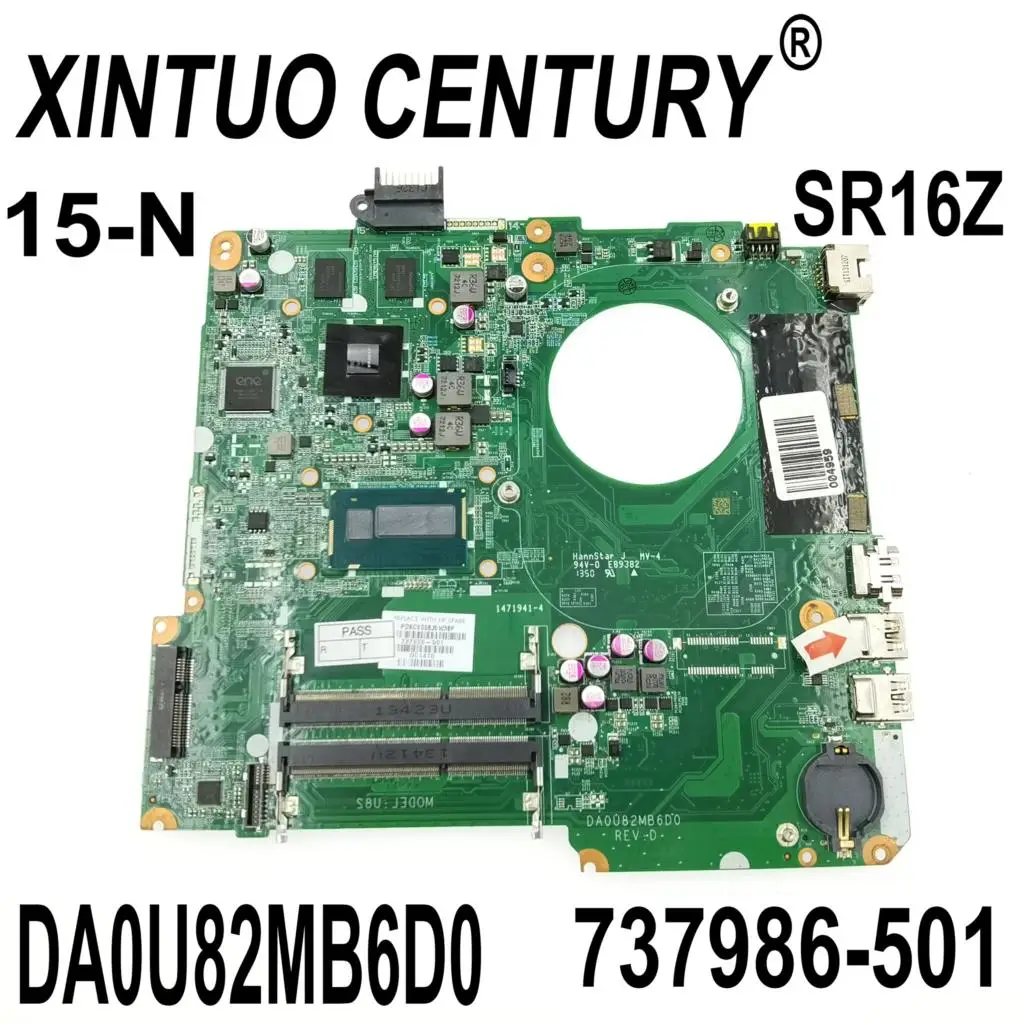 

737986-001 737986-501 737986-601 для материнской платы HP Pavilion 15-N DA0U82MB6D0 SR16Z I7-4500U GT740M 2 Гб GPU 100% Протестировано
