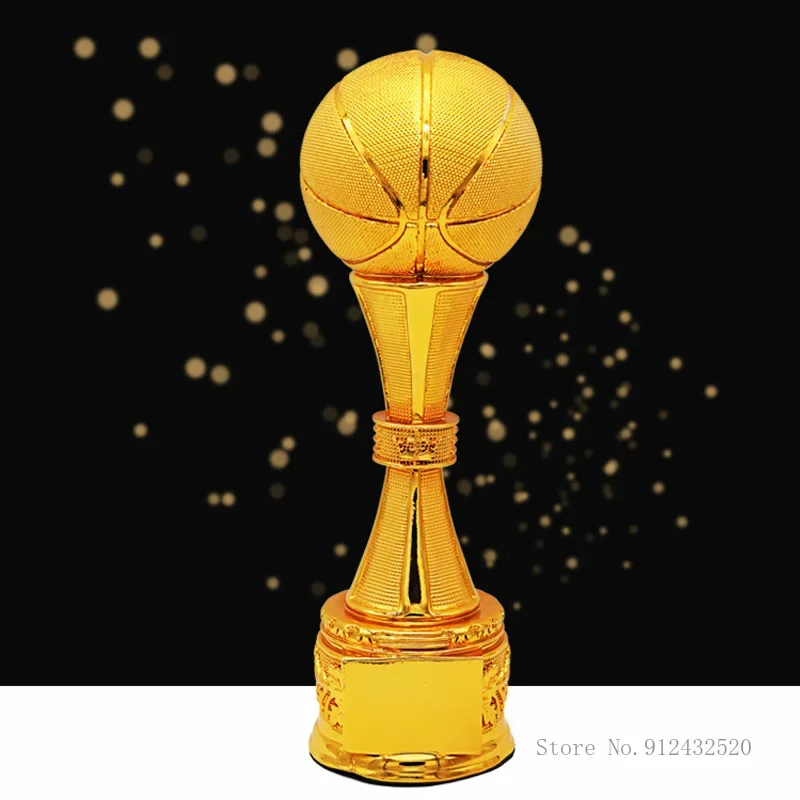 Customized Super Large Football Basketball Trophy, Customized Creative Trophy, Resin Crafts, School Competition Awards Gift, 1Pc