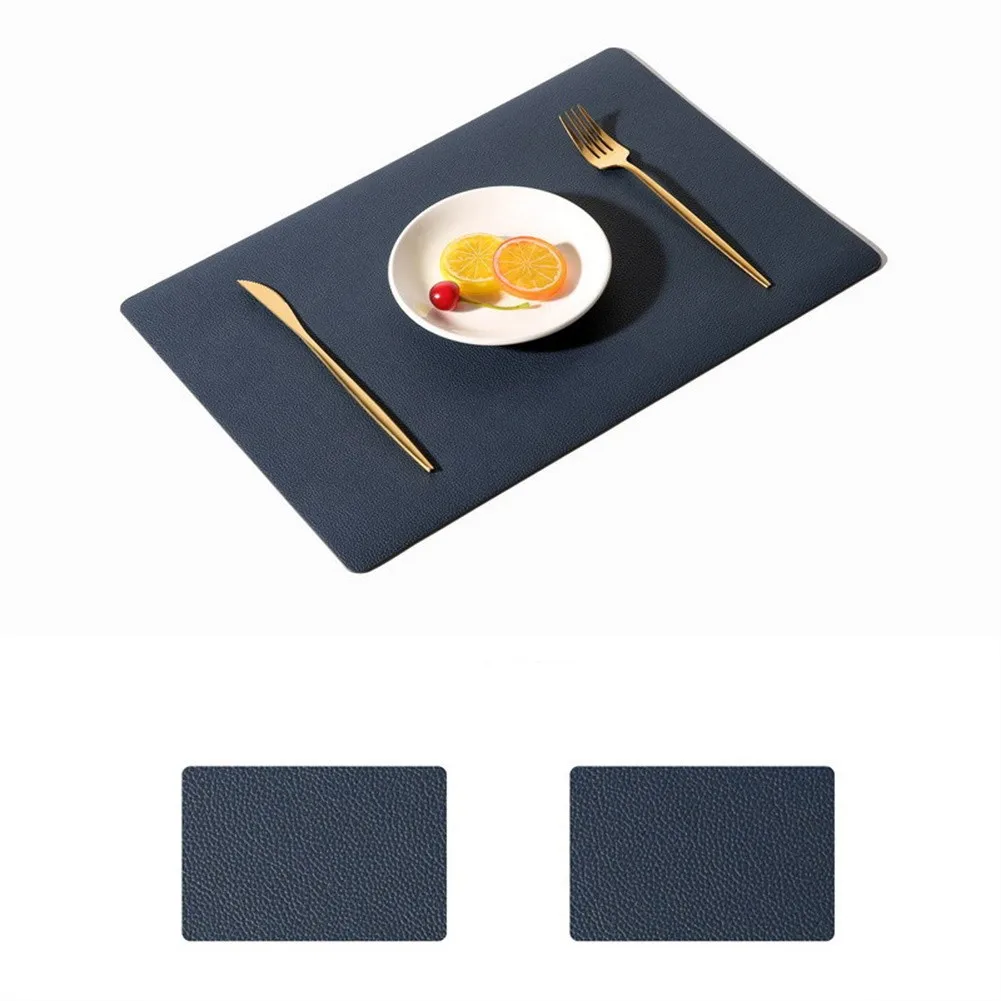 43*30cm Placemat Square Insulated Table Mat Antislip Waterproof Oil