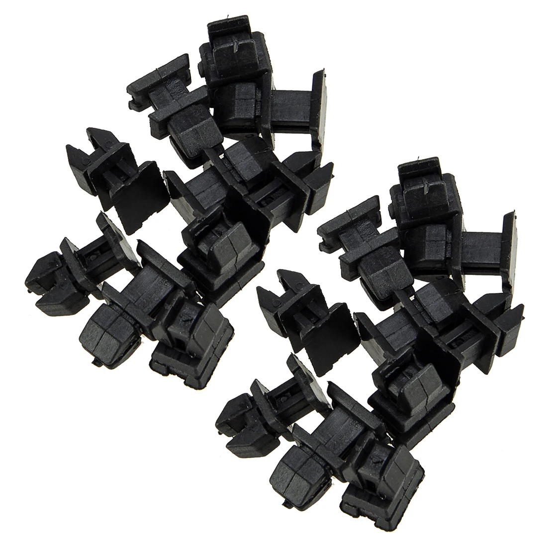 50 Pz/Set Clip Per Pannello Carrozzeria Push Rivet Fermo Adatto Per Mercedes Benz W124 W140 W202 R129 Plastica Nera A1249900792