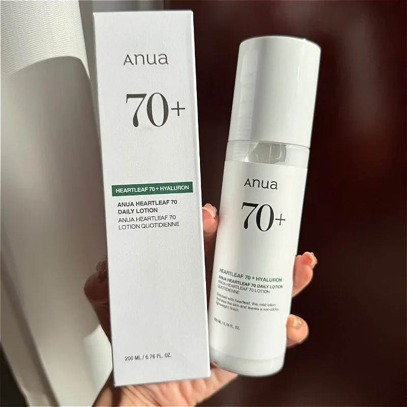Anua 70% Houttuynia Soothing Moisturizing Lotion 200ML Hydrates and Nourishes Skin Makeup 2
