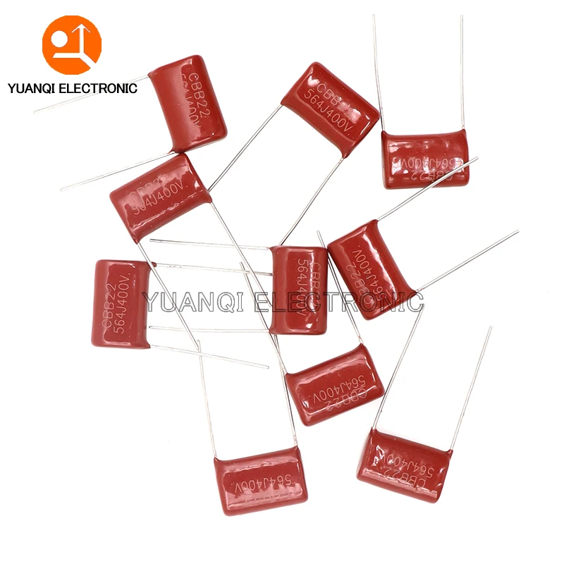 CBB Polypropylene Film Capacitor 10pcs 63V 100V 250V 400V 450V 630V 2000V 103J 104J 105J 155J 223J 224J 225J 334J 474J 475J