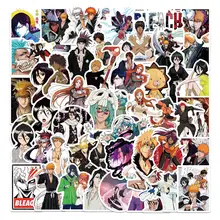 

2022NEW 10/50PCS Anime BLEACH Stickers for Phone Laptop Water Bottle Suitcase Waterproof Graffiti