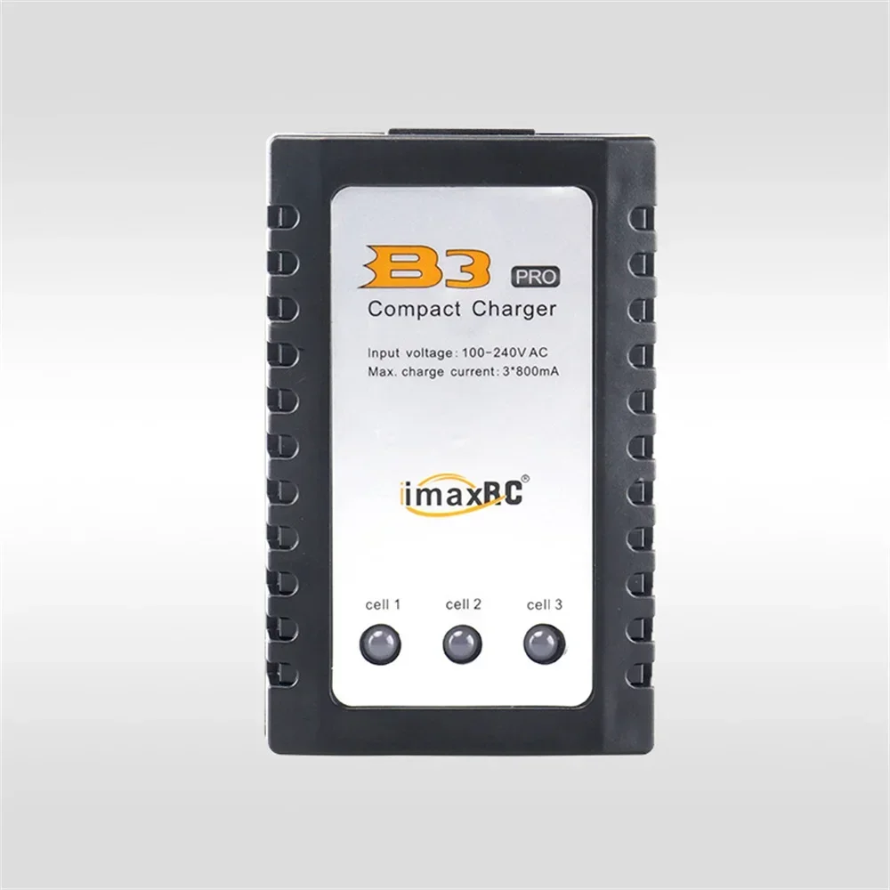 10W Compact Balance Charger B3 Pro AC 100-240V For 2S 3S 7.4V 11.1V Lithium LiPo Battery B3AC For IMAX RC