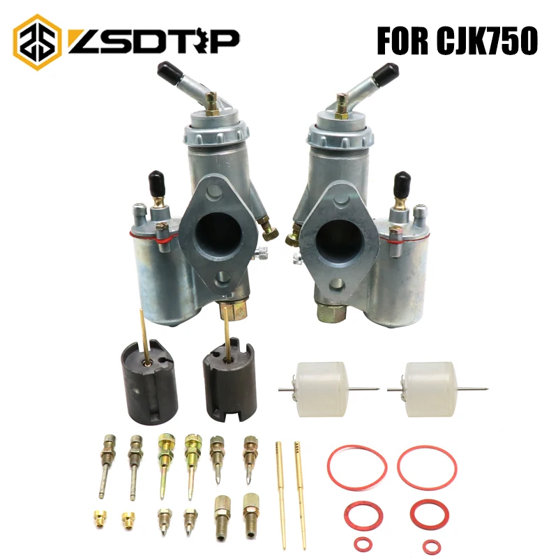 ZSDTRP- 1pair Ural K750 28mm Carb Pair Vergaser Carburettor Carby