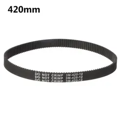 Electric Scooter Drive Belt - High-Performance Rubber Transmission Timing Belt for E-Scooters and Hoverboards (420mm)