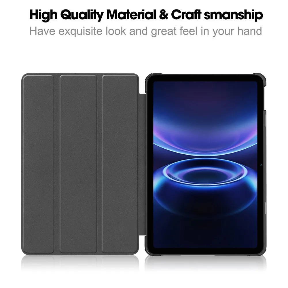 Enhanced Smart Folding Flip Stand Case with Auto Sleep