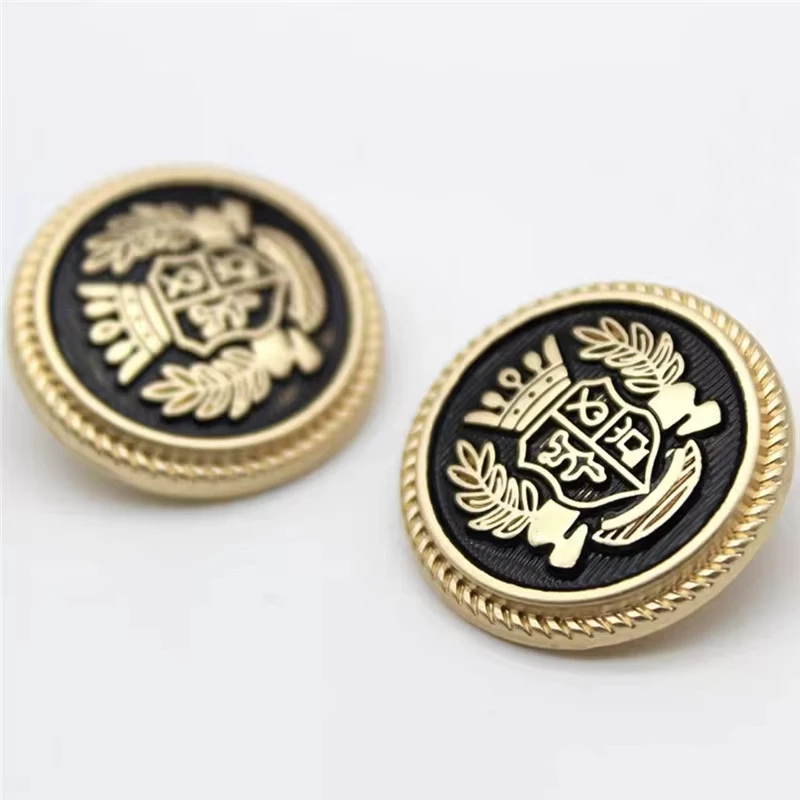 10pcs Metal Buttons for Clothing Sewing Accessories and Supplies Hand-stitched Coat Jacket Buttons 20mm Clothes Buttons 5