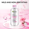 GARNIER Makeup Remover Liquid 400ml Face Eye Lip 3-in-1 Makeup Removal Gentle Refresh Deep Cleansing Smoothing Makeup Cosmetics 1