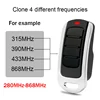 LiftMaster TX2REV TX4REV TX4REVF TX4EVF Garage Door Remote Control Duplicator 868MHz Remote Control Garage Door Opener Clone 4
