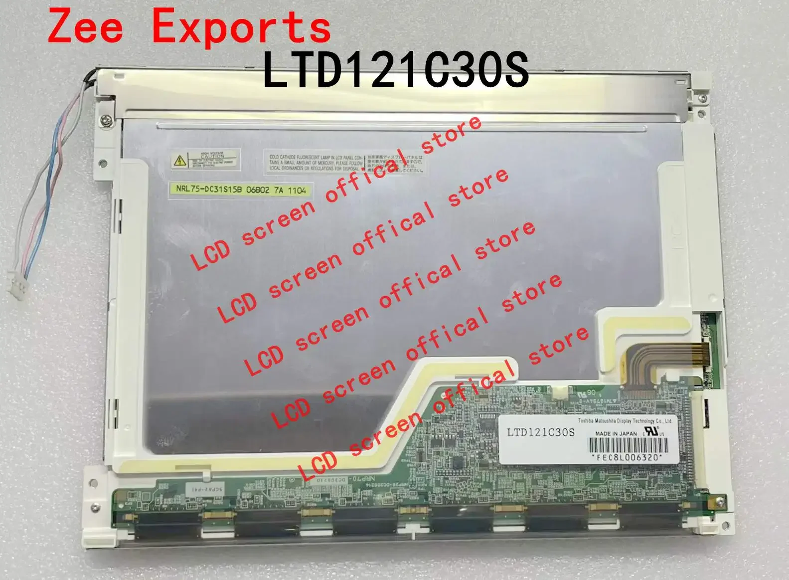 

LTD121C30S 12,1 дюймовый ЖК-экран, панель дисплея для Toshiba LTD121C 30S(100% тестирование перед отправкой)