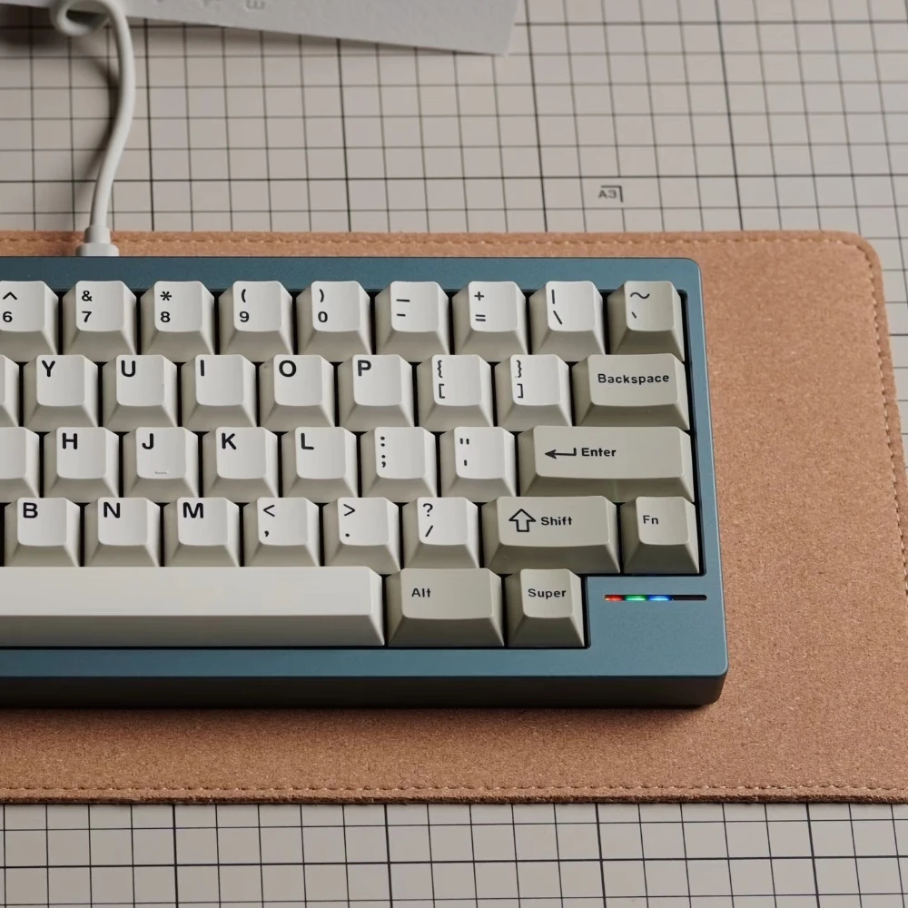 SW Beige Theme Keycap PBT+ABS Two-tone Custom Retro Minimalist