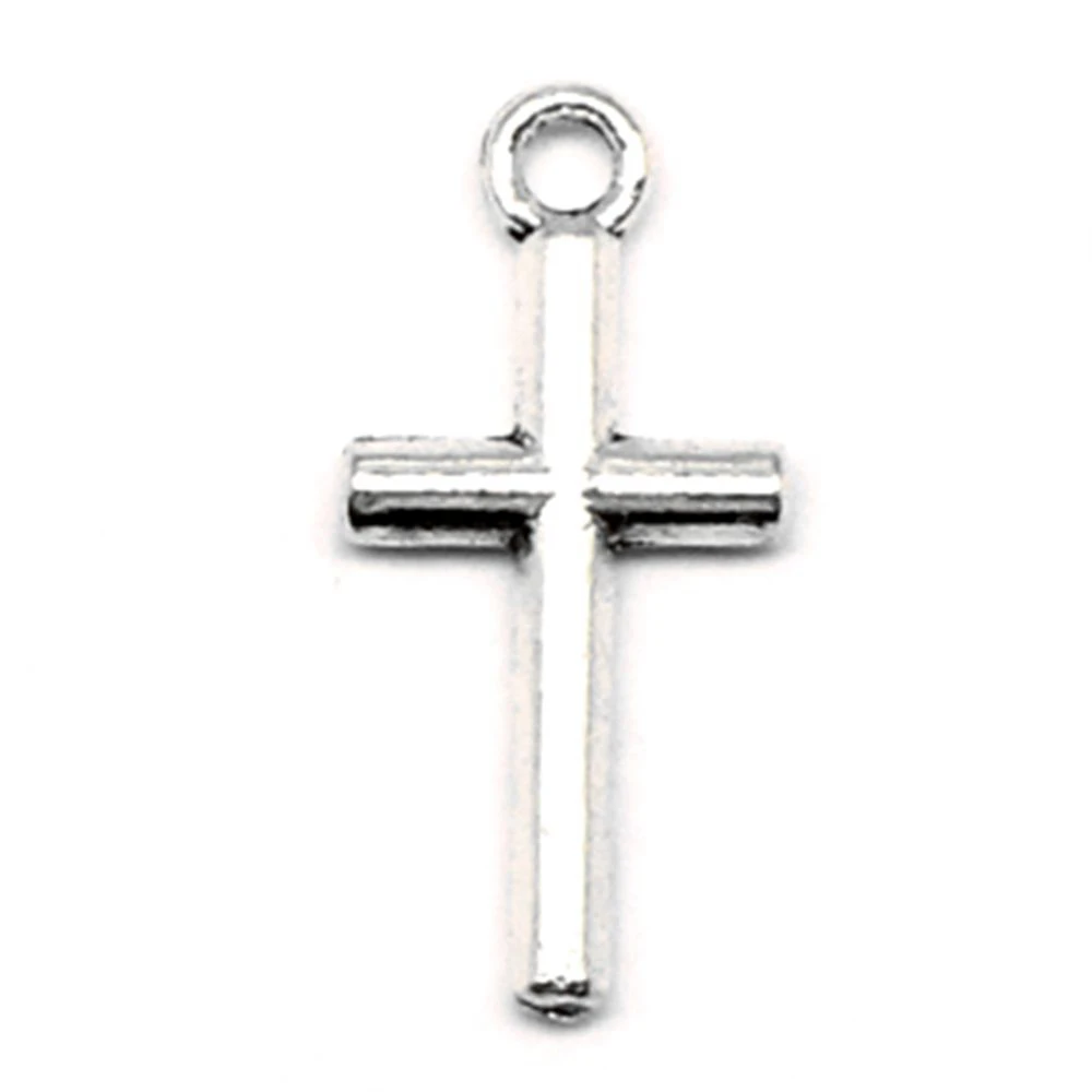 

30 pieces 9x19mm Cross charms Jewelry making best gift