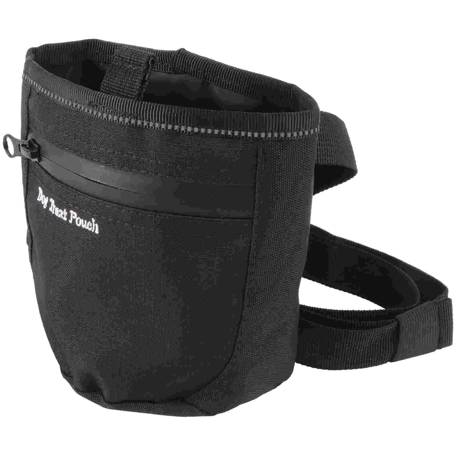 

Dog Treat Pouch Pet Snack Bag Hands Free Training Waist Bag Drawstring Carries Pet Toys Food Bag Pouch Professional Training