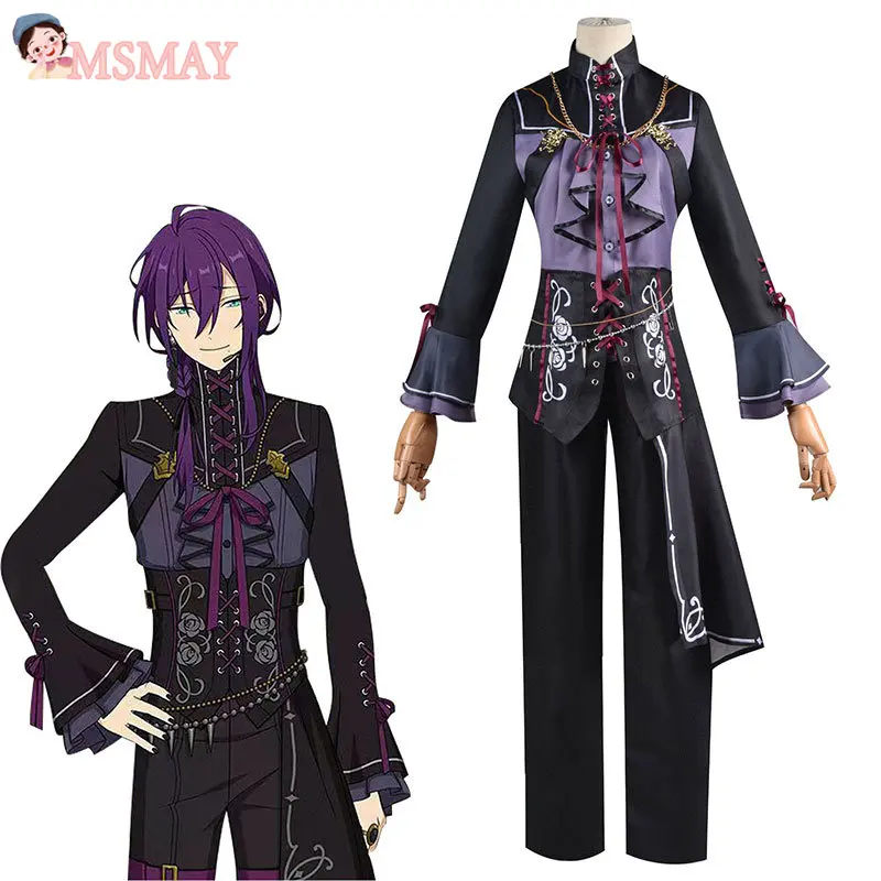 

Game Ensemble Stars 2 Ayase Mayoi Cosplay Costume Wig Animation Stage Cosplay Christmas and New Year Carnaval Party Cosplay Wig