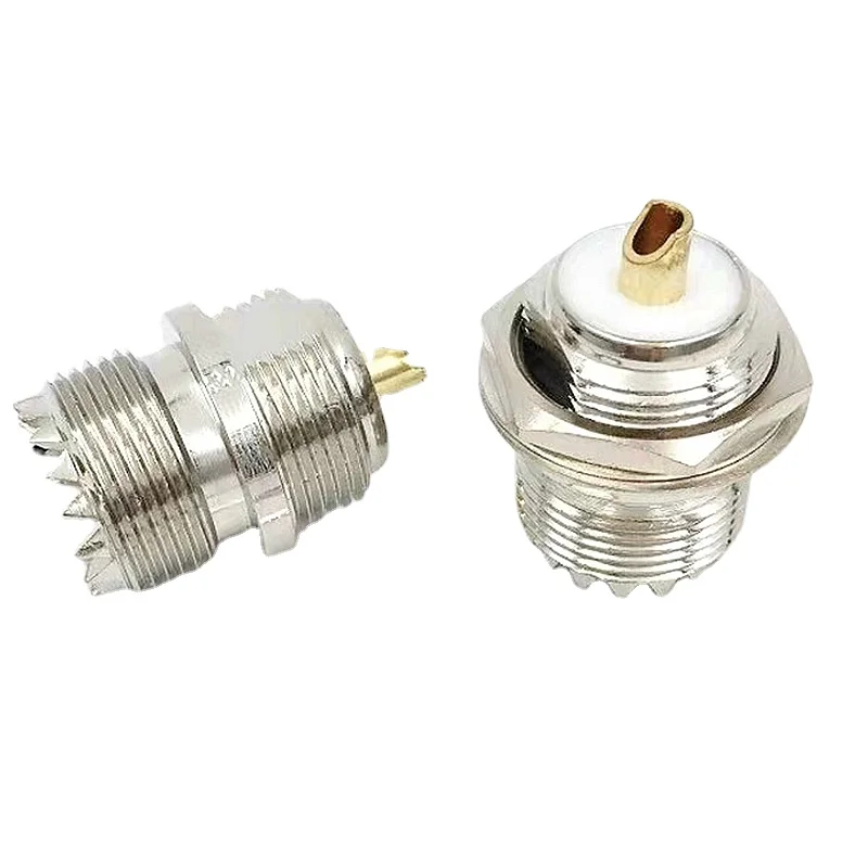 conector de soquete femea com arruela solda 03