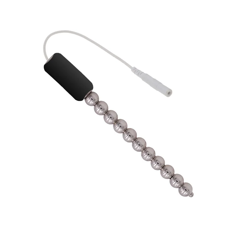 Electric Shock Masturbation Rod Urethral Sound Catheter Pulse Massage Insertion Rods Penis Plug Body Massage Sex Toys For Male
