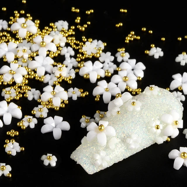 4-5g-Acrylic-Flower-Nail-Art-Decoration-Mixed-Size-White-Rhinestones-Silver-Gem-Manicure-Tool-Accessories jpg
