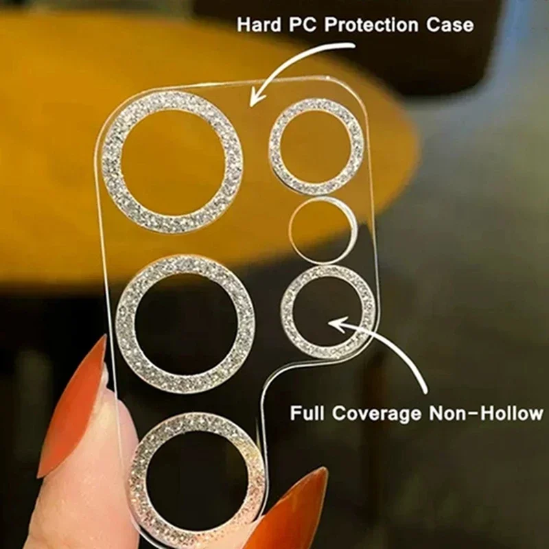 Glitter Camera Lens Protector - Premium Glass Guard for Enhanced Device Protection
