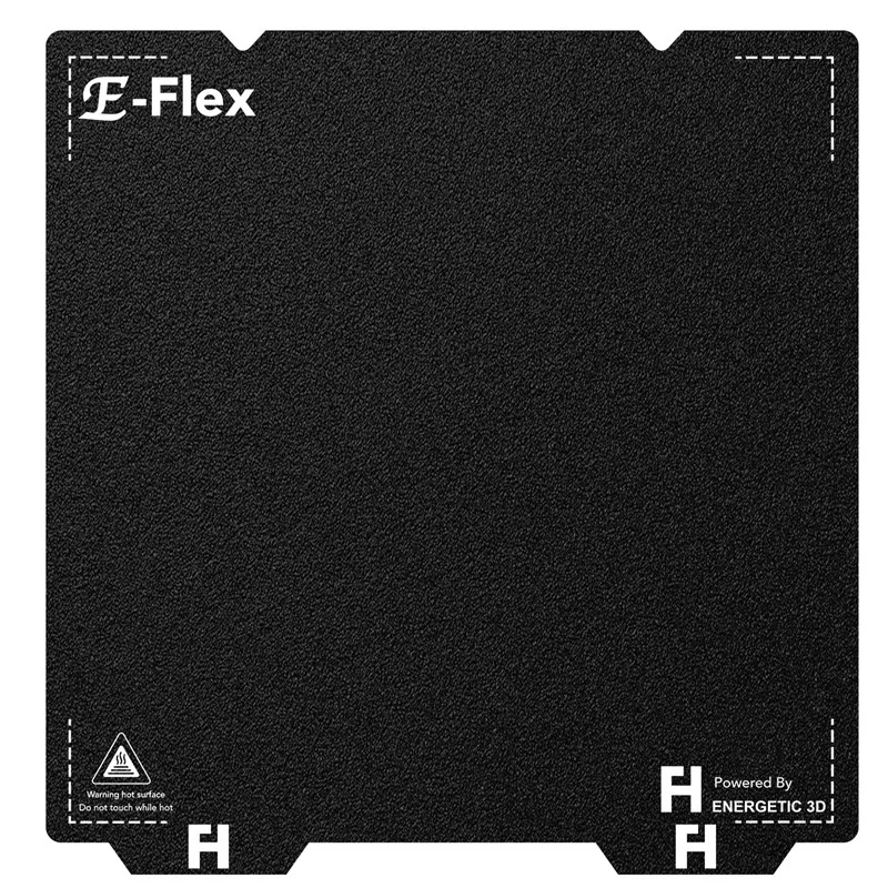 Energetic-pei Placa de Construção para Creality Dupla Face Pea Suave e Texturizada Cama Magnética para Ender3ender5 s1 235x235 mm - Imagem 3