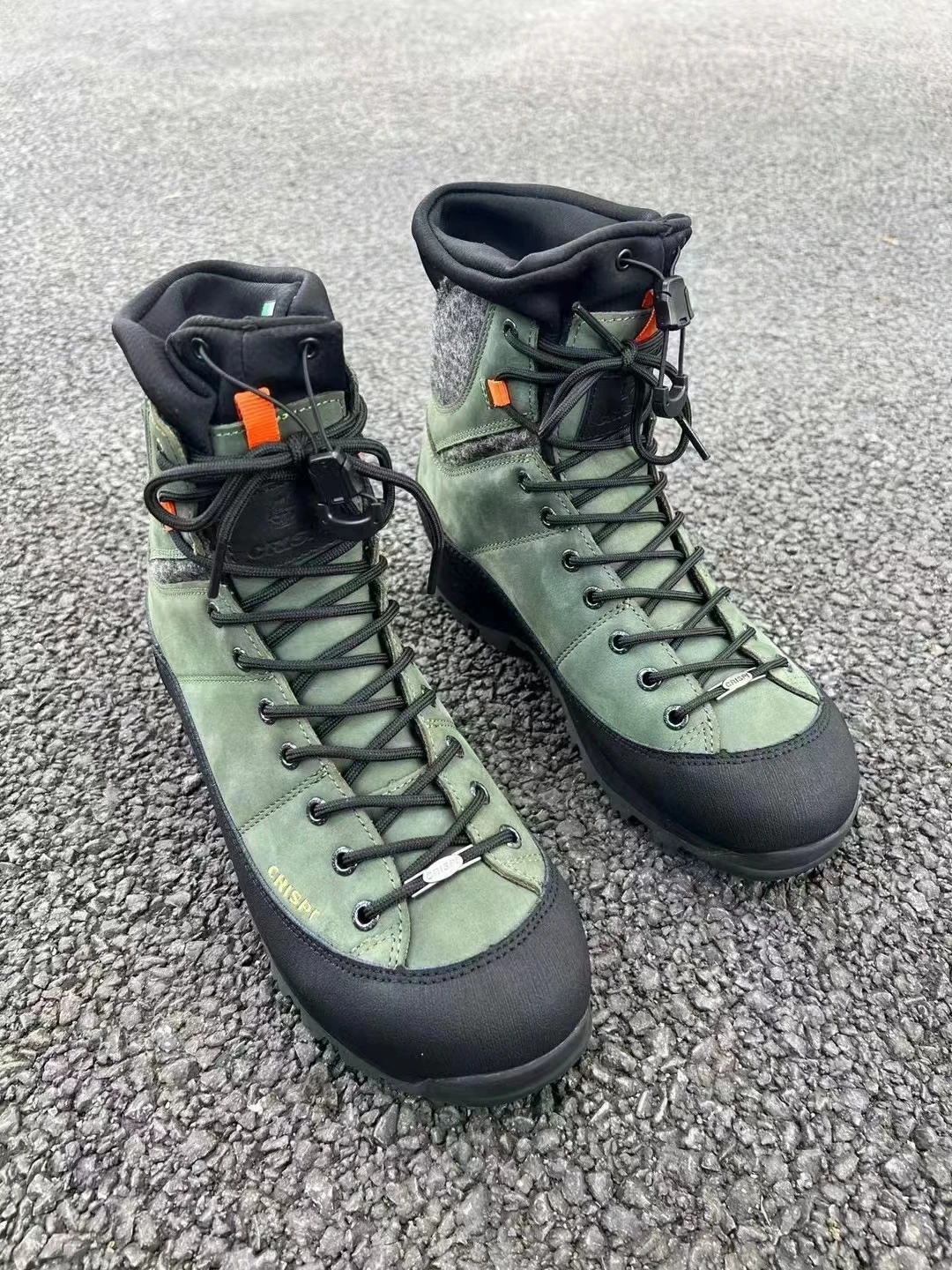 

Real Calf Leather Outdoor Hiking Shoes, Waterproof, Warm, Breathable Snow Boots