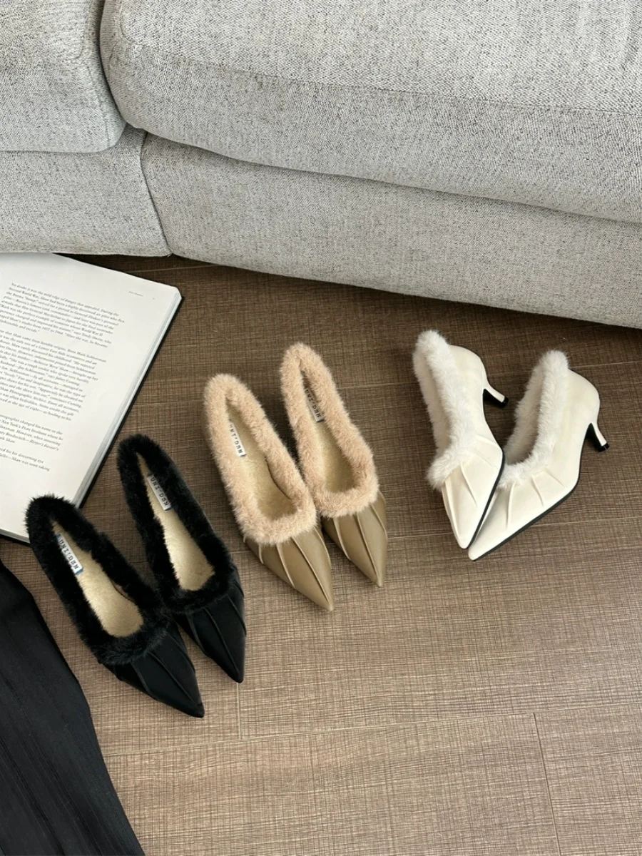 

Туфли женские на низком каблуке 3 см, брендовые сандалии без застежек, заостренный носок, баскетбольная платформа, на шнуровке, для похудения, золотистые, 2023