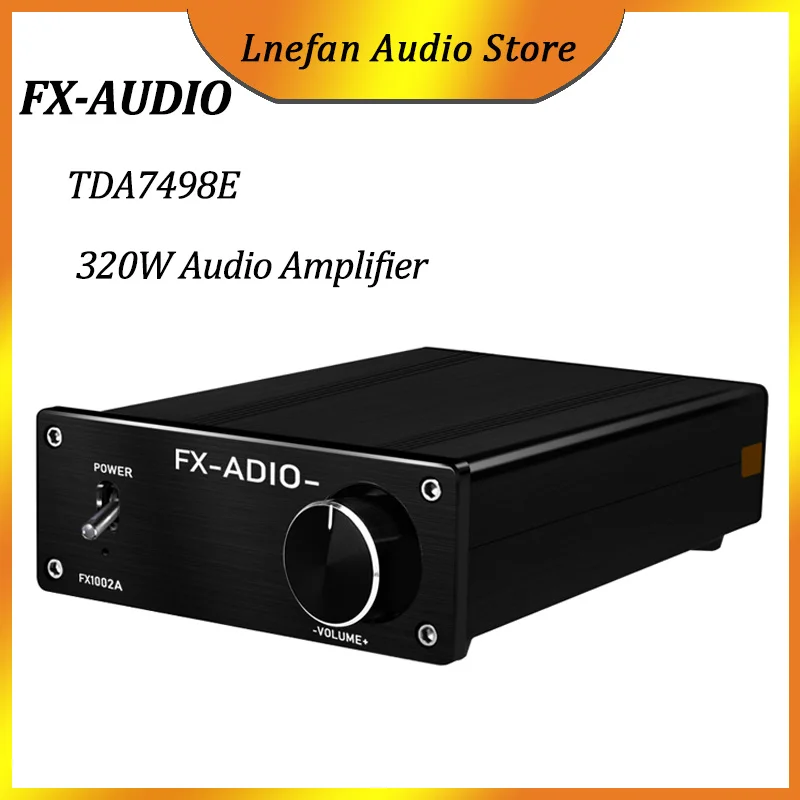 

XF-AUDIO FX1002A Audio Amplifier Calss D 2.0 160W *2 Power Amplifier TDA7498E High Power Mini AMP RCA Output For speakers