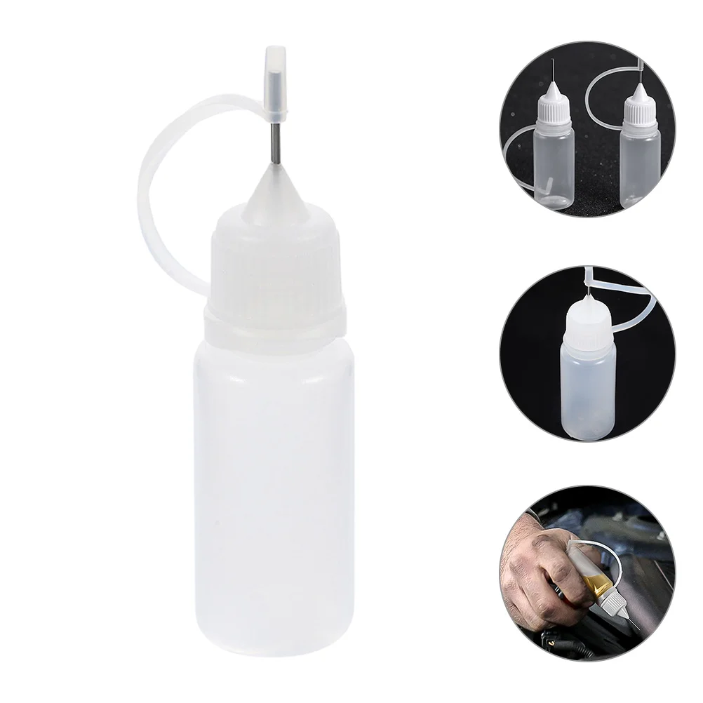 

20 Pcs Bottled Glue Needle Tip Bottles for Stainless Steel Application