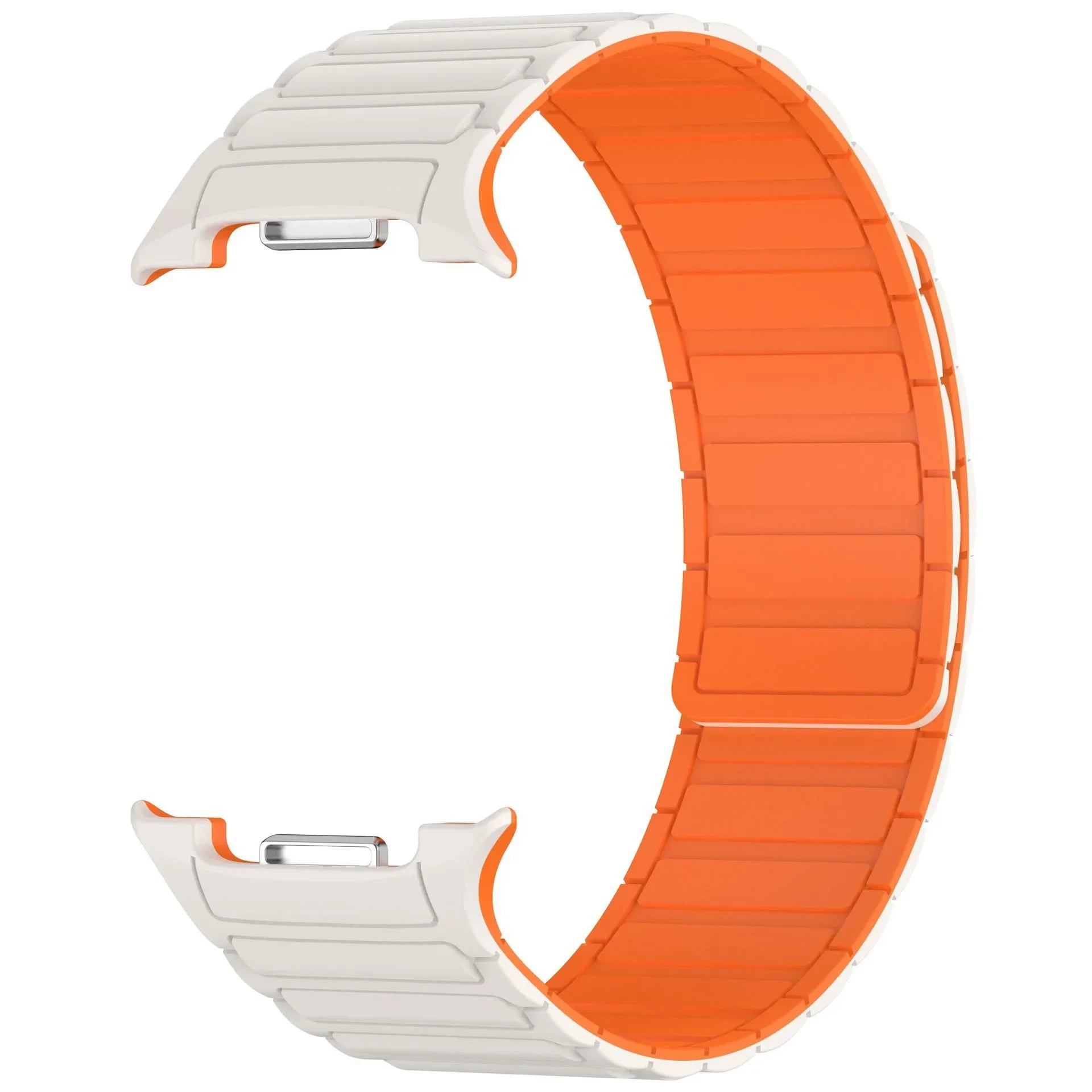Silikonarmband für Samsung Galaxy Watch 8/8 Classic 46 mm 40 mm 44 mm Sport Magnetisches Armband ohne Lücken für Galaxy Watch 8 – Detail 30