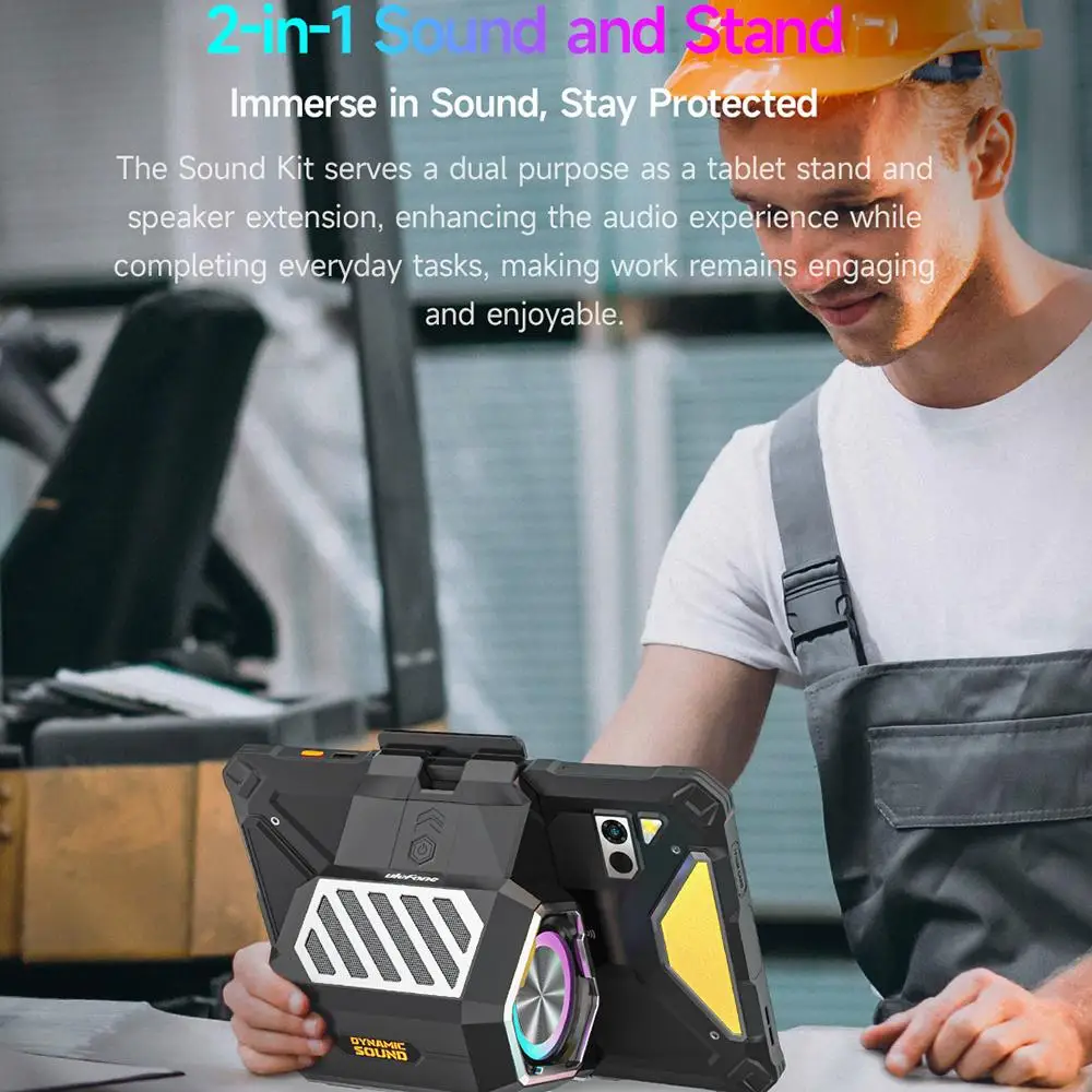 Ulefone Portable Holder Wireless Bluetooth Speaker for Ulefone Armor Pad 4 / 4 Ultra