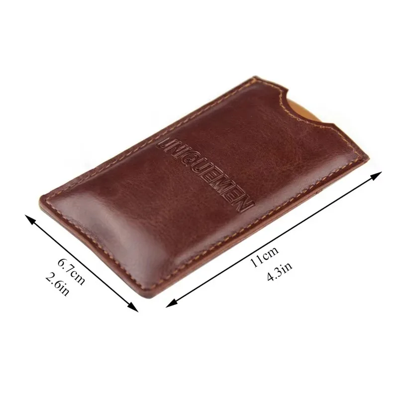 Bartkamm aus Sandelholz für Herren – handgefertigter Premium-Bart- und Schnurrbartkamm aus Holz – feiner und breiter Zahn – Reise-Taschenformat – Bart – Detail 7