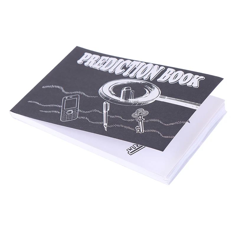 Magic Trick Toy Prediction Book Magic Props Gimmick Stage Close Up Fire Comedy Accessories 1pcs 7