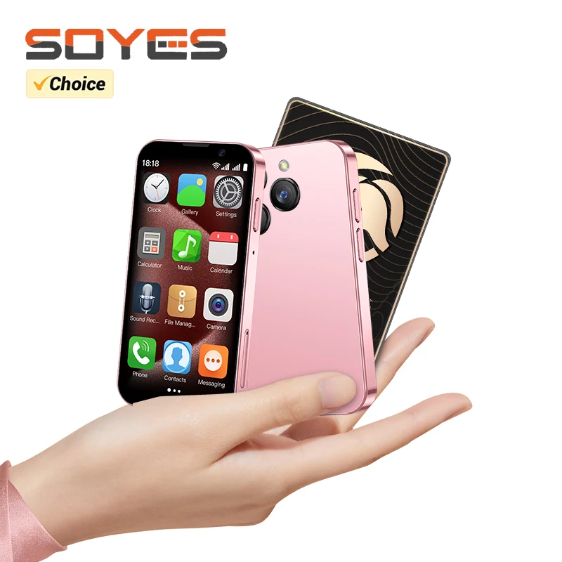 SOYES XS18 Pro 3.0" Mini Smart Phone Android8.1 Face ID 2GB RAM 16GB ROM Facial Recognition Dual SIM Standby 3G Small Phone 1