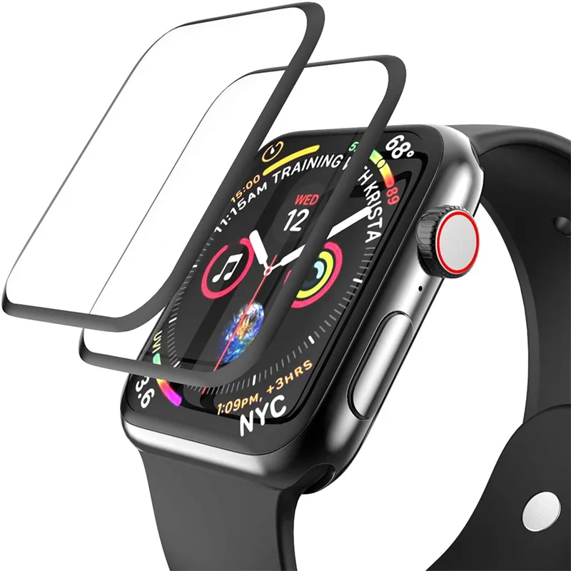 

2Pcs Screen Protector For iWatch Ultra 49MM 8 7 45mm 41mm HD Full Cover Film For Apple Watch Series SE 6 5 4 40mm 44mm Not Glass