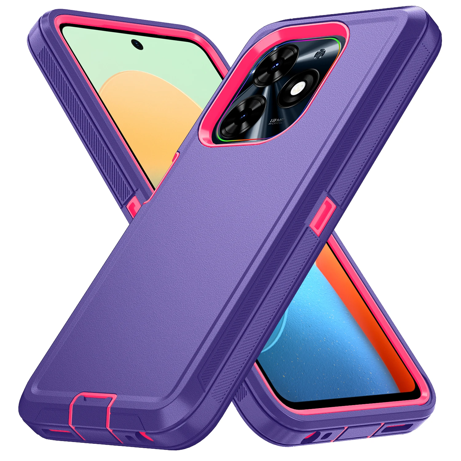 Enhanced Shockproof Armor Defender Phone Case, Ultra Durable Protective Shell
