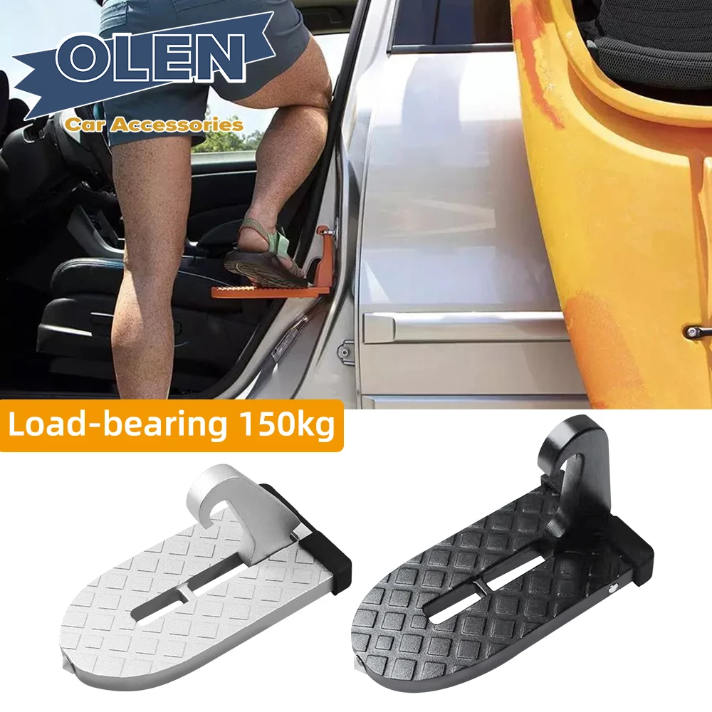 Foldable Car Roof Rack Step Car Door Step Multifunction Universal Latch