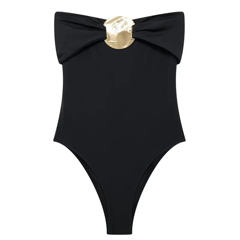 HXAO 2024 Woman Sexy Tops Bow Bodysuit Women Black Red Sleeveless Thong Bodysuit Gold Glitter Corset Rave Body suits